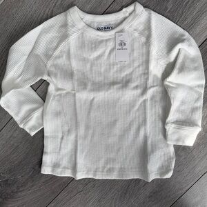 Old Navy Long Sleeve Thermal Knit Shirt Boys NWT